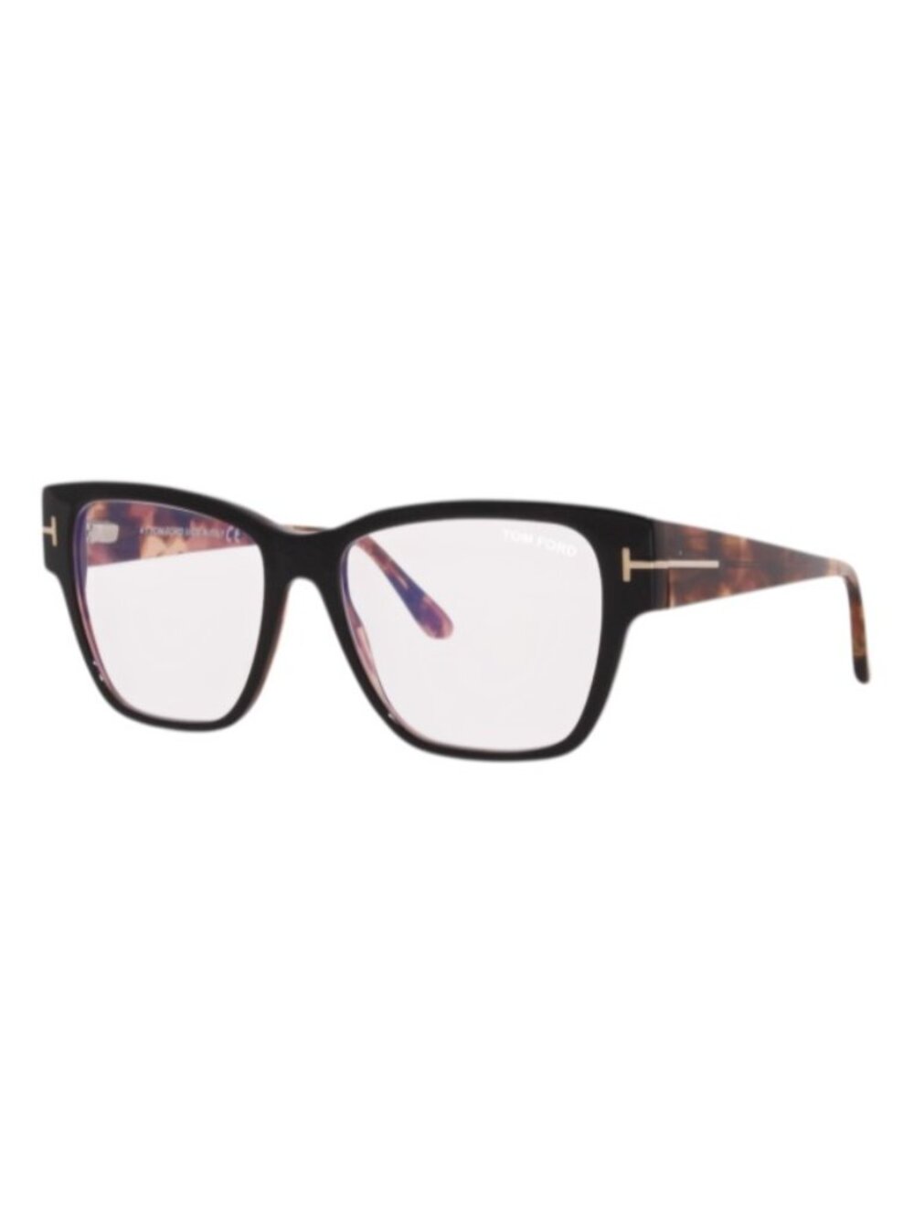 NEW TOM FORD TF5745-B 052 Havana Gold Eyeglasses 54mm